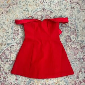 New never worn red dress
